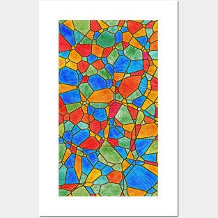 Stained glass Posters and Art